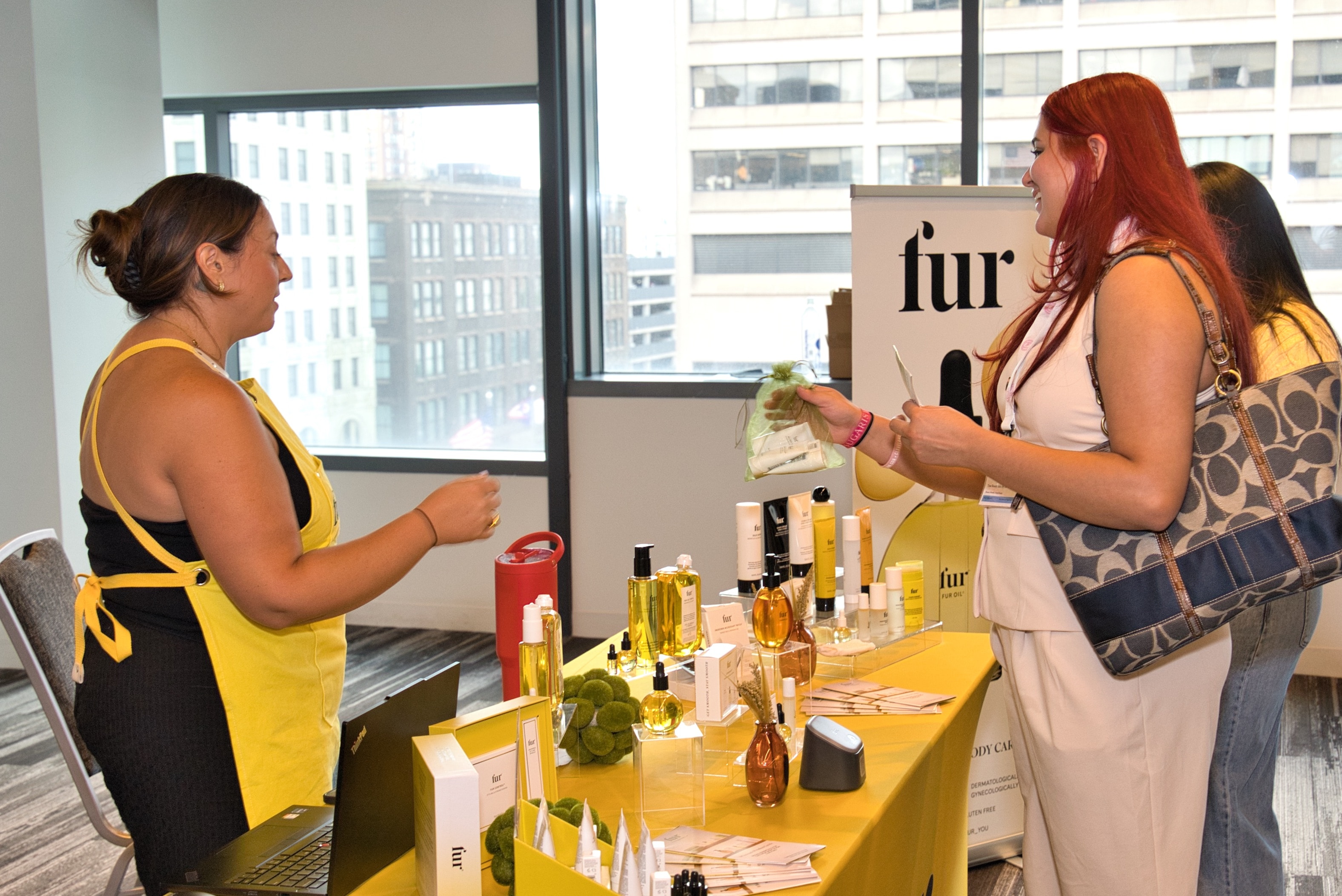 Fur product demonstration at Sugar Con 2026