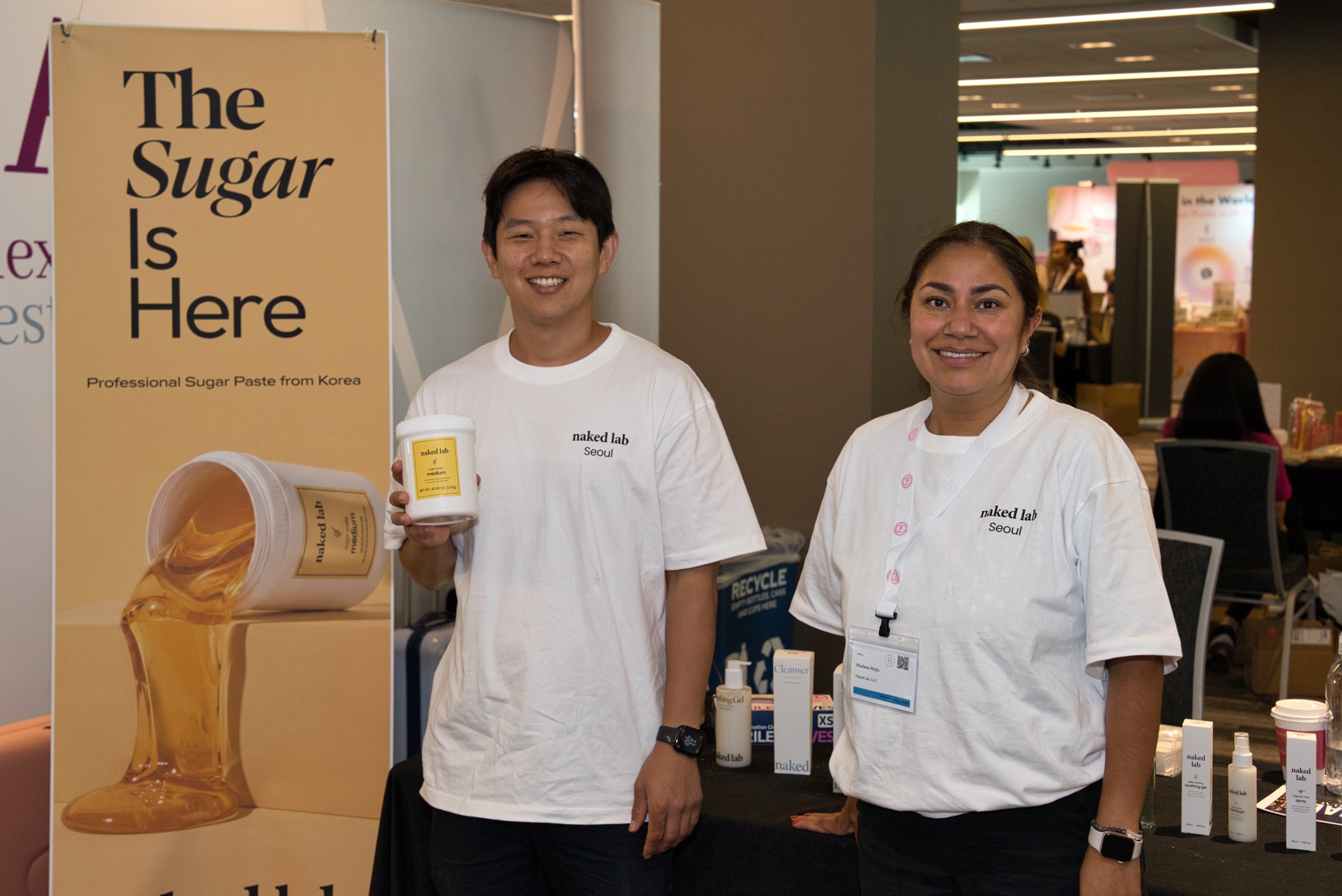 Naked Lab Seoul vendor booth at Sugar Con 2026