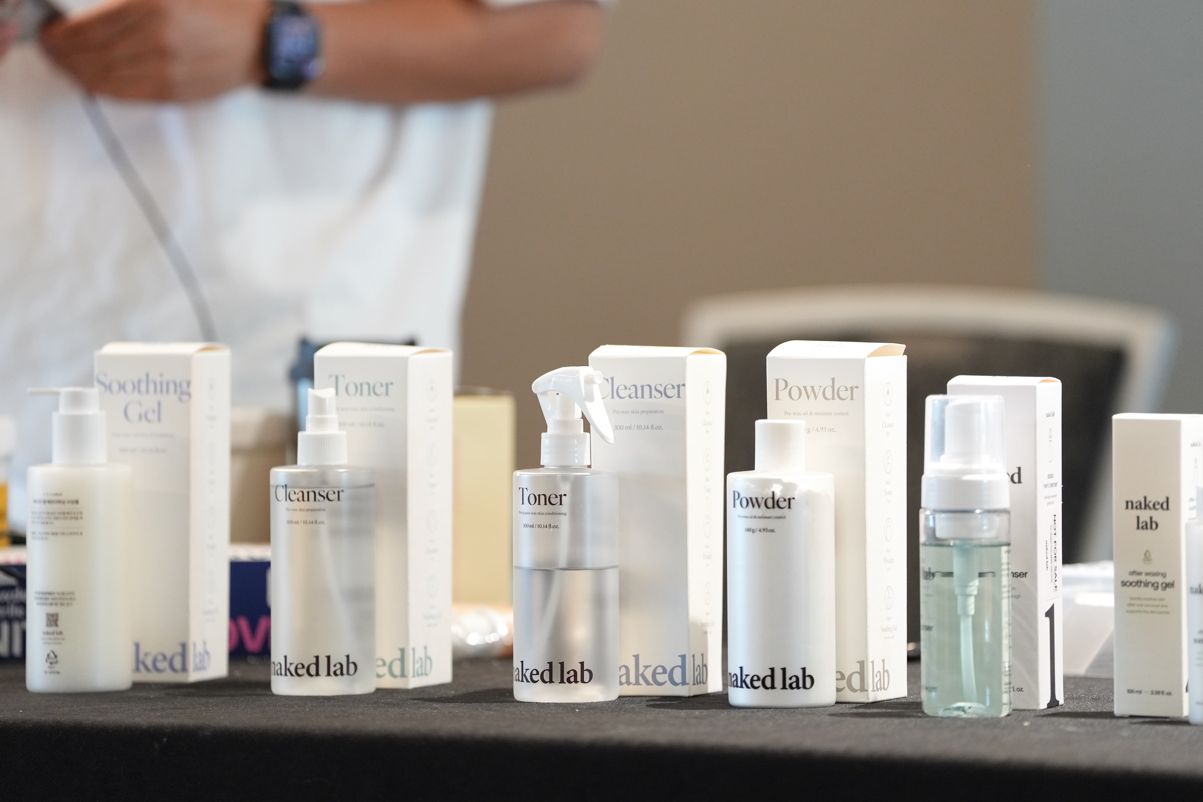 Naked Lab Seoul skincare product line at Sugar Con 2026