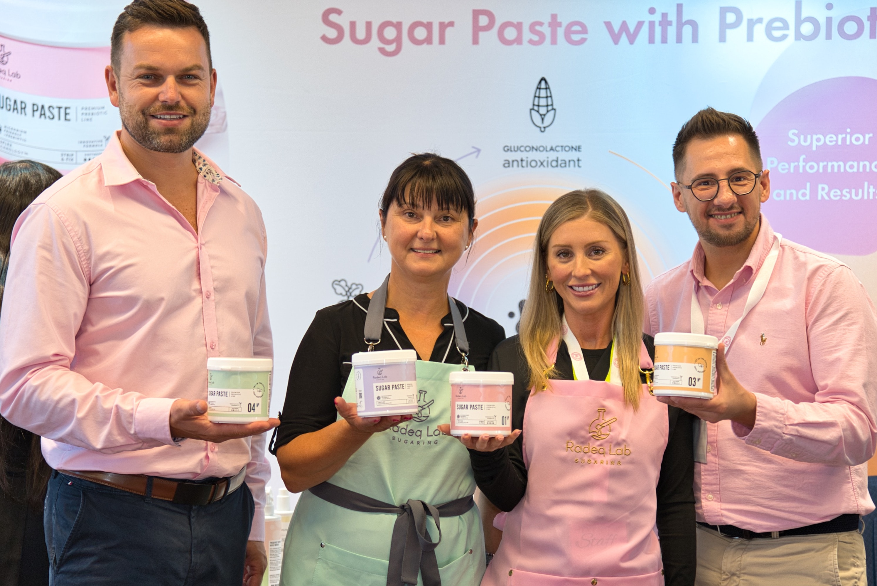 Rodea Lab Sugaring vendor booth at Sugar Con 2026
