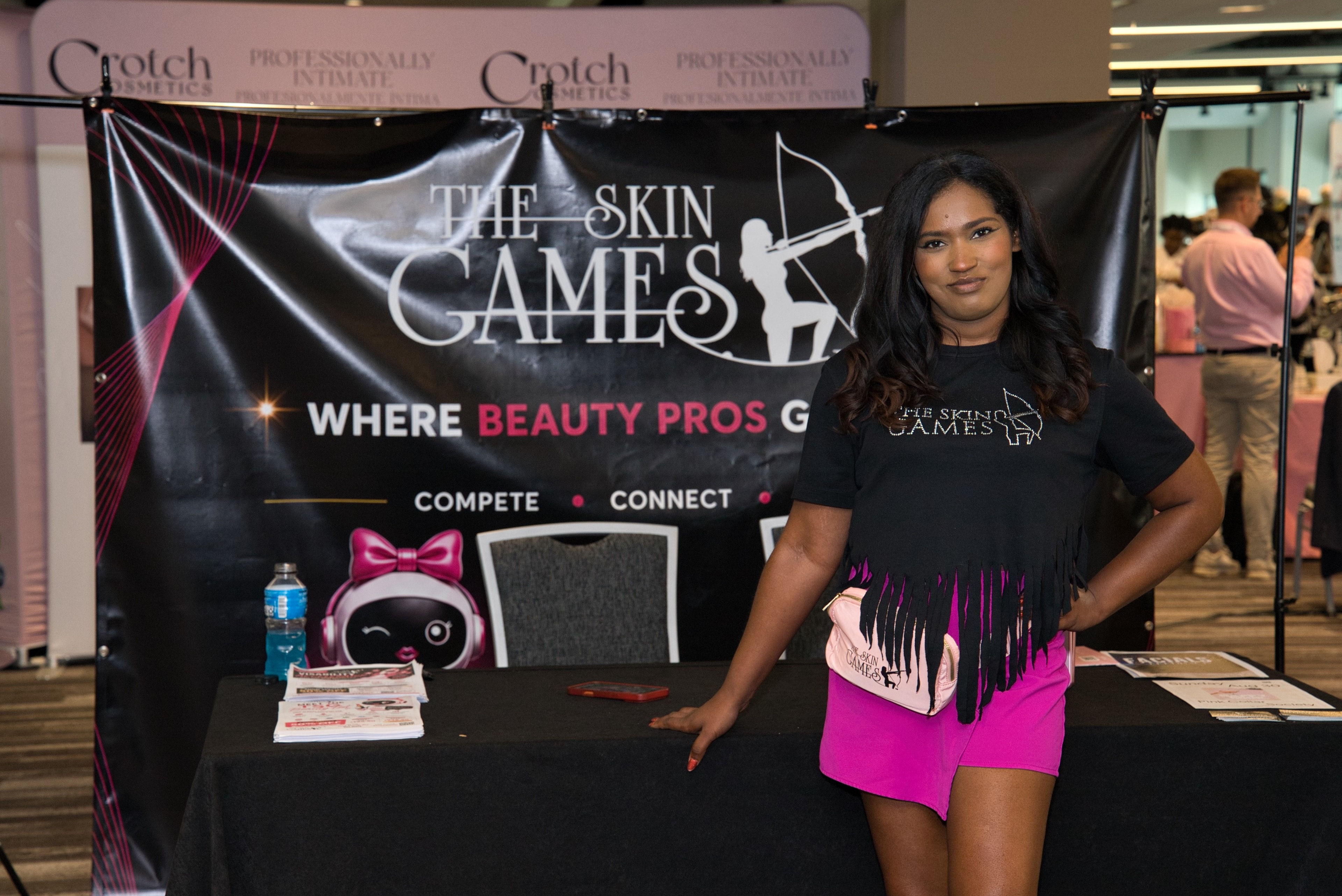 The Skin Games vendor booth at Sugar Con 2026