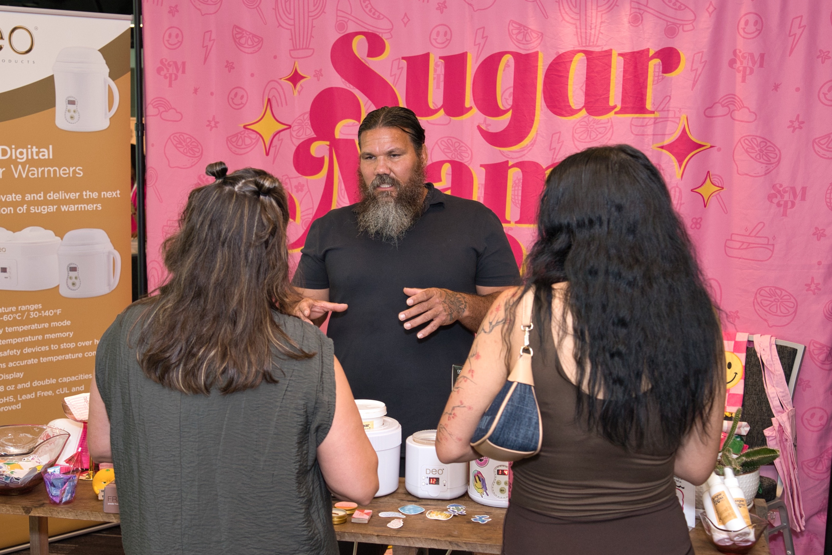 Sugar Mama vendor booth at Sugar Con 2026